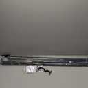 Matte Black Double Curtain Rods, 84-120 Inches, Wrap Around, Room Darkening, 1-Inch Front and 5/8 Inch Back Telescoping Rod