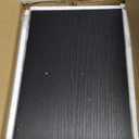 Mifurn Floating Shelves Bathroom for Wall, Bathroom Shelves Over Toilet, Wall Shelves & Book Shelf, Hanging Shelf, Modern Wooden Wall-Mounted Small Floating Shelves, 12x7x1.5 in (Black, Set of 2)