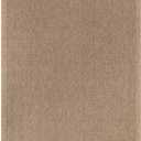 CAMILSON Easy Jute Rug 4x6, Indoor Outdoor Natural Color Fiber Area Rugs for Living Room Patio and Bedroom Rug Herringbone Seagrass Woven Design Easy-Cleaning, Washable Outside Carpet Alfombras 4 x 6