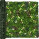 6FTx12FT, UV Resistant Artificial Ivy Grass Wall Boxwood Plant Roll