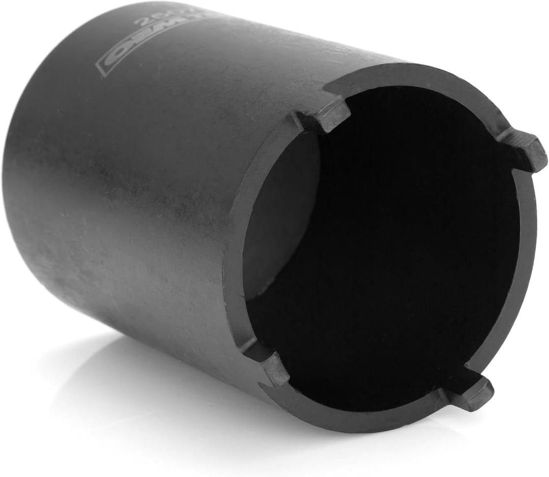 OEMTOOLS 25072 4WD Lug Nut Spindle Socket, for Spindle Socket Set, Dana 44 Socket, Ford Axle Nut Socket, for OEM Axle Nut Socket Set, GM Specialty Tools