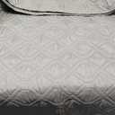 Ameritex Waterproof Dog Bed Cover Pet Blanket for Furniture Bed Couch Sofa Reversible (30x90 Inch (Pack of 1), Grey+dark Grey)