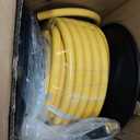 DEWALT Manual Air Hose Reel, 3/8 in. x 50 ft. Oil and Kink Resistant Air Hose with 4 ft. Lead, Essential Home Improvement Tool for Efficient Hose Management and Connectivity