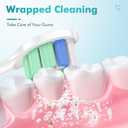 12x Replacement Toothbrush Heads Compatible with Philips Sonicare Replacement Heads, for Sonicare Replacement Brush Heads, Pack of 12 Professional Electric Toothbrush Heads Black