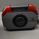 ETENWOLF VORTEX S6 Tire Inflator Portable Air Compressor for Heavy-duty Vehicle, Cordless Air Pump for Car & Inflatables with 19200 mAh Battery, 100% Duty Cycle & Dual Cylinder Bike Pump, Red