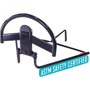 Able Life Click-N-Go Bed Handle for Wood Adjustable Bedframes, Removable Stand Assist Rail for Adults, Seniors and Elderly, Bedside Railing with Safety Strap, ASTM Safety Approved Bedrail