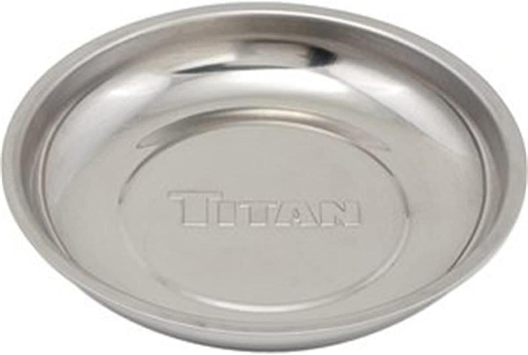 Titan 21264 5-7/8 Round Magnetic Parts Tray