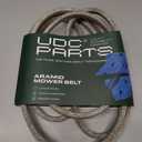 UDC Parts 754-04153 Deck Belt Replacement for Cub Cadet LT1045 LT1046 46 Inch 954-04153A 754-04153A MTD 954-04153 OCC-754-04153 i1046 Z-Force S46 / Aramid Cord / 122.00 inch
