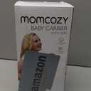 Momcozy Baby Carrier - Ergonomic, Cozy and Lightweight Carrier for 7-45lbs, Effortless to Put On, Ideal for Hands-Free Parenting, Enhanced Lumbar Support, Purehug for Infant to Toddler, Grey