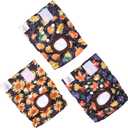 CuteBone Dog Diapers Female Washable Small Medium Large 3 Pack Reusable Doggie Diapers Puppy Period Pants for Doggy Heat Cycle Peeing D56M
