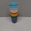 Homestockplus 8 Oz Wheat Straw Drinking Cups, [Set of 8] Small Plastic Cups Reusable, BPA Free Unbreakable Water Cups for Kitchen and Dining,Dishwasher and Microwave Safe