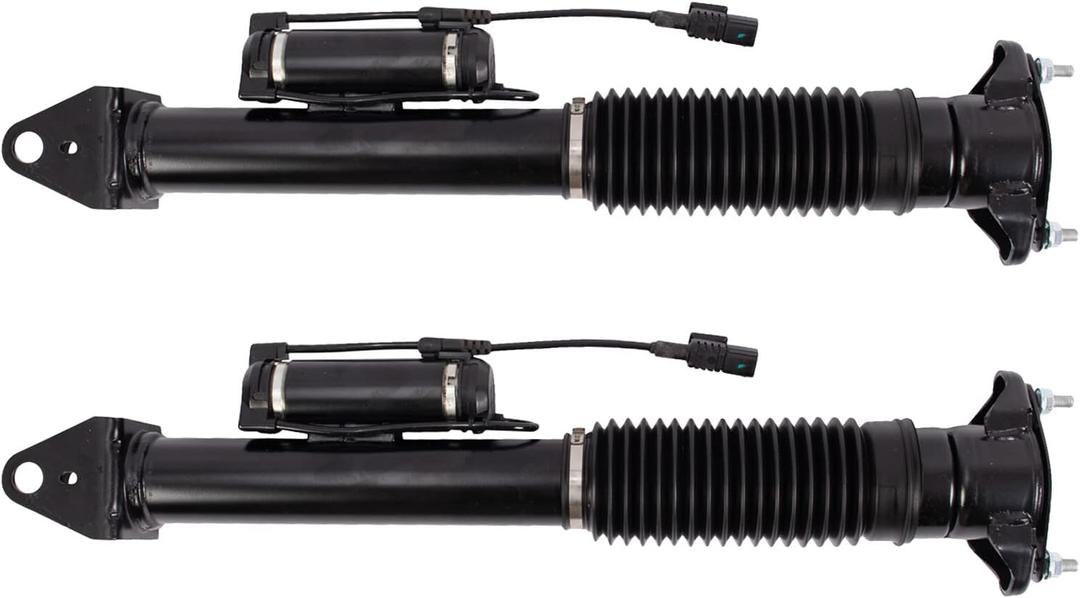 TRQ Rear Shock Absorber Set Compatible with 2013-2016 Mercedes-Benz GL350 GL450 GL550 2016-2017 GLE300d GLE350 GLE400 GLE550e 2015 ML250 2012-2015 ML350 ML400 2012-2014 ML550