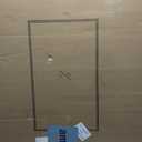 28" x 32" Matte Black Framed Bathroom Mirror for Wall, Rectangular Beveled Vanity Mirror with Aluminum Alloy Frame, Right Angle Corner, HD Reflection, Horizontal or Vertical Mount