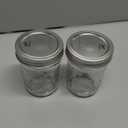 Ball Regular Mouth Mason Jars with Lids & Bands, Half Pint, 8-oz (2-Pack)