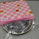 xo, Fetti Fringe Tinsel Chandelier - Iridescent Silver Foil, 16" | Bachelorette Party Decorations, Birthday Photo Booth Supplies, New Years Eve Decor, HBD