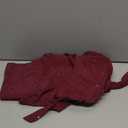 Women's Glitter Halter Mini Dress Y2K Tie Backless Sleeveless Fitted Party Dresses Night Out Clothes (Burgundy)