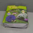 Garden Hose 100 ft, Non-Expandable Water Hose with 10 Function Nozzles, Portable, Kink-Free, Outdoor and Garden Flexible Hose Pipe for Car Wash, Yard, Camper, Lawn, Lightweight Long Hose