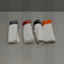 wirarpa Women's Cotton Boxer Briefs Underwear Boy Shorts 3" Inseam 4 Pack (Large, White)