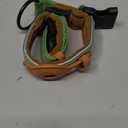 Airtag Dog Collar, CollarDirect, Reflective Dog Collar for Apple Air Tag for Large, Medium, and Small Dogs, Black, Green, Pink (L, Green) (Large 16.5"-20")