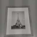 upsimples 8x10 Picture Frame, Display Pictures 5x7 with Mat or 8 x 10 Without, Wall Hanging Photo Frames, Gray, 1 Pack