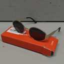 livho 2025 Trendy Oval Sunglasses - Stylish Polarized Shades for Everyday - Retro Metal Frames