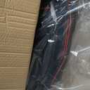 FREESOO for Toyota Corolla Seat Covers 2020-2026 SE/SE Apex Nightshade & 2023-2025 XSE & 2025 FX, Custom Car Seat Covers, Leather Car Seat Cover, Waterproof Seat Covers for Cars, Black Red Full Set