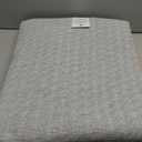 ORGANIC TEXTILES Organic Seat Cushion - 3" Soft Latex with Heather Grey Removable Cotton Cover - GOLS/GOTS Certified - Back Tailbone Pressure Relief Support, Office Chair, Gym Bleacher Seats, Car