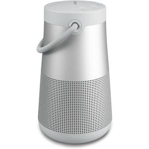 Bose SoundLink Revolve+ (Series II) Bluetooth Speaker, Portable Speaker with Microphone, Wireless and Water Resistant with 360 Degree Sound, Long Lasting Battery and Handle, Silver