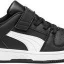 PUMA Kids Boys Rebound Layup Lo Lace Up Sneakers Shoes Casual - Black 3 US