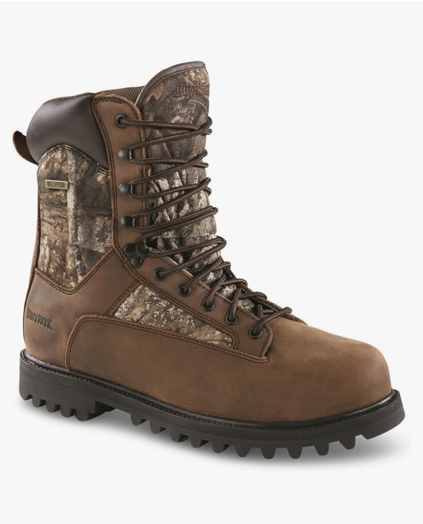 Men's Insulated Waterproof Hunting Boots Non-Slip Shoes, 800-gram, 9M 