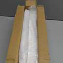 Apicizon Small Narrow Side Table, 3-Tier Skinny End Table with Storage Shelf, Slim Nightstand Bedside Table for Small Spaces, Living Room, Bderoom, White