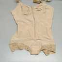 SHAPELLX Shapewear for Women Tummy Control Half Body Shaper Snatched Zipper Butt Lifting Faja Colombiana Bodysuits for Women XL