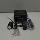 Zmoon Motorcycle LED Driving Fog Lights 60W White and Amber LED Pods Projector Lights 1.3" Aux Spotlight, Compatible with Tractor Truck ATV UTV SUV Boat etc. (2 pack)