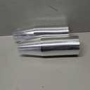 Goodluck 50PCS 12oz Silver Plastic Cups for Party, Disposable Silver Cups, Plastic Cocktail Glasses for Wedding Thanksgiving, Christmas, and