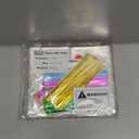 400 PCS 3" x 5" Thick Clear Cello Treat Bags Durable Plastic Cellophane Bag With Ties Packing Bakery Popcorn Cookies Candies Lollipop Treat Poly Bags