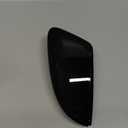 Car Rearview Mirror Cover Cap Left Side Glossy Black for Popular Sedan Models Mk7 Mid-size Sedan Exterior Wing Mirror Replacement Trim for Auto Rearview