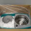 Spin Mop and Bucket Set with 6 Microfiber Heads, Turquoise
