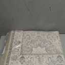 10x14 Washable Vintage Area Rug - Large Rugs for Living Room Soft Stain Resistant Carpet with Non-Slip Backing Low Pile Water Resistant Rug for King Size Bed Pet Friendly Home Decor Mat(10x14 Beige)