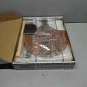 Pizza Stone for Oven and Grill Set - 5PCS Pizza Making Accessories Kit - 15 inch Pizza Stone with Handles, Pizza Peel, Pizza Cutter, Dough Tool - Baking Stone for Bread - Large Rectangular Oven Stones