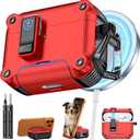 Inesore Compatible with AirPods Pro 3 Generation Case,Secure Lock & Phone Stand Design,Compatible with MagSafe,Automatic Snap Switch Secure Cover for New AirPods Pro 3rd (2025)-Red