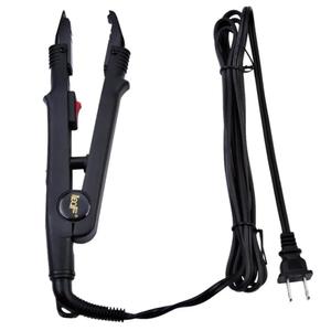 Hair Extensions ToolsProfessional k Tips Real Human Hair Fusion Hair Extensions MachineFast Heat-up Connector Wand Bonding Melting Tool Heat Iron for Salon Fashion Women (Constant Temperature - Black)