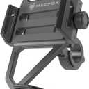 MACFOX Bike Phone Holder, Motorcycle Phone Mount - Moped and EBike Phone Clamp, Scooter Phone Clip for iPhone 15 Pro Max/Plus, 14 Pro Max, S9, S10 and More 4.7" to 6.8" Smartphones