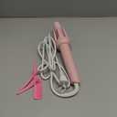 Auto Hair Curler, Automatic Curling Iron with 4 Temperature & 3 Timer, Automatic Shut-Off, Anti-Scald, Anti-Tangle Rotating Curling Wand for Hair Styling, Pink