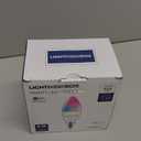 Lightinginside E12 Smart Light Bulbs 60W Equiv., Work with Alexa/Google Home/Smart Life, 500LM 6W RGBCW Candle Candelabra LED Light Bulbs, No Hub Required, 2.4G WiFi Bluetooth Bulb, ETL Listed, 6PCS (Multicolor)