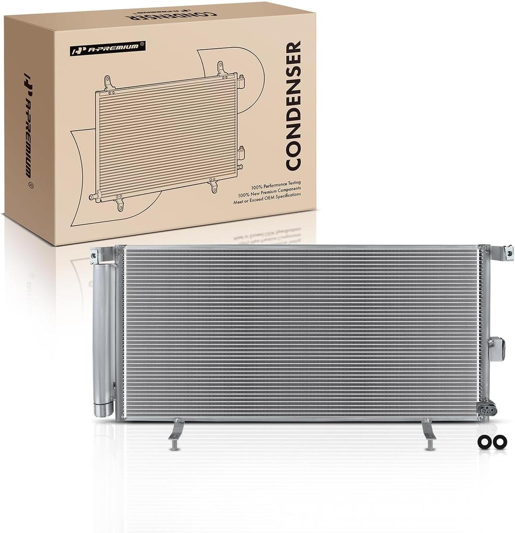 A-Premium Air Conditioning A/C Condenser Compatible with Subaru Legacy 2010-2014, Outback 2010-2014, 2.5L 3.6L, Replace# 73210AJ00A, 73210AJ001