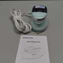 Travel Iron Mini with Steam for Clothes with Dual Voltage, Portable Mini Ironing Machine with Non-Stick Soleplate, Small Iron for Sewing, Quilting and Handcraft