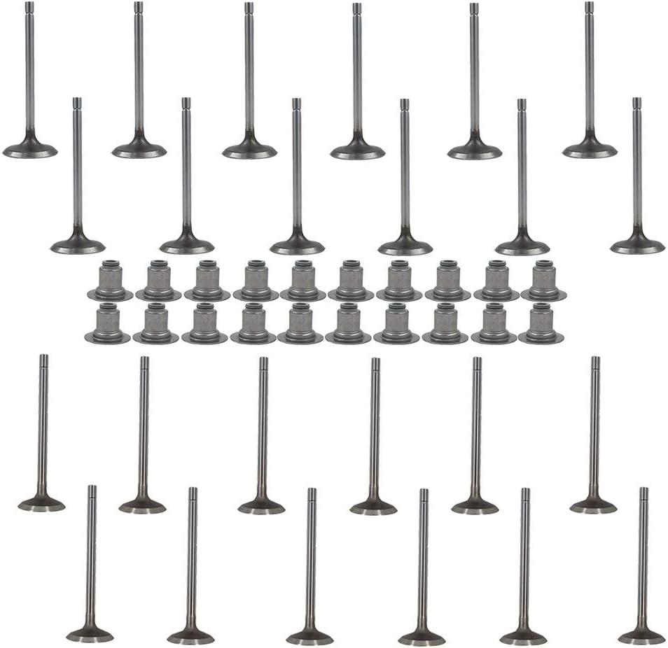 labwork 24pcs Intake Air-out Valve 12575351 Replacement for Buick Allure Enclave Lacrosse 3.6L Dohc 12575354 labwork 24pcs Intake Air-out Valve 12575351 Replacement for Buick Allure Enclave Lacrosse 3.6L Dohc 12575354