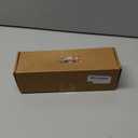 Artificial Eucalyptus Stems in Glass Vase with Faux Water,5Pcs Fake Plant with Double-Sided Leaves and Green Seeds for Centerpiece (Double-Sided Green Eucalyptus with Seed)