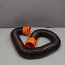 Camco RhinoFLEX 10 RV Sewer Hose Extension - Features Collapsible Design for RV Storage - Includes Pre-Attached Lug & Bayonet Fitting -Heavy Duty Polyolefin & Reinforced w/Steel Wire (39774)