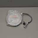 Brightown 10x Magnifying Mirror with Light, Flexible Gooseneck Make up Mirror with Lights and Magnification, Battery Operated Cordless with Suction Cups for Wall Bathroom Silver 1 Lighting